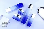 化妆品套装瓶磨砂烫金丝印厂 化妆品玻璃瓶生产厂家