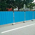 移动厕所 广州临时围挡、PVC围蔽、彩钢板围挡租售