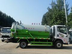 长春5吨化粪池抽粪车 蓝牌高压清洗吸粪一体车价格