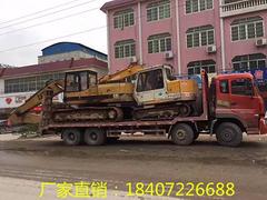 楚风后八轮挖机平板运输车