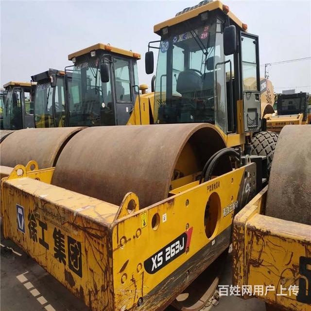 绥化二手徐工22吨压路机 原装振动压路机的图片