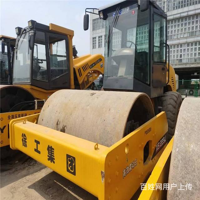 定西转让二手22吨徐工振动压路机 国三电喷配置的图片