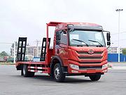 解放龙V平板车 稳定型低板钩机拖板车 可分期包上户