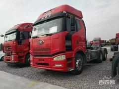急售二手解放j6牵引车 350马力 双驱国三