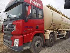 19年二手德龙散装水泥罐一体车，50方罐前四后八，