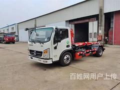 张掖厂家低价处理3方5方6方蓝牌钩臂式垃圾车