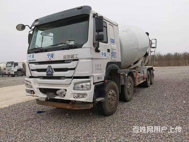 18年二手豪沃大20方搅拌车380马力唐鸿上装
