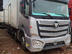18年11月 福田欧曼 冷藏车 带肉钩 400马