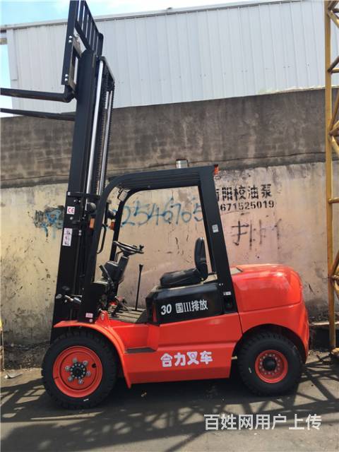 随州二手叉车 合力内燃3.5吨叉车 合力高门架叉车的图片