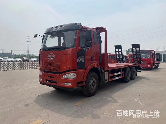 爆款车型解放J6平板运输车  多少钱一台的图片