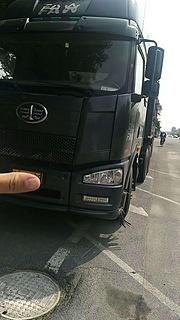 11年4月解放 350马力半挂车 高栏 车况好个人
