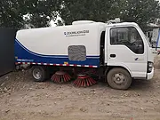 濮阳出售精品二手五十铃扫路车 压缩车