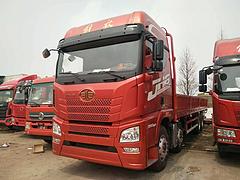 JH6重卡375马力8X4 9.5米仓栅式载货车