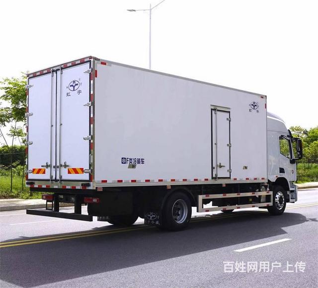 6.8米上汽红岩杰豹冷藏车（国六）包上户可分期的图片