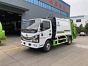 国六东风6方压缩垃圾车多少钱一辆