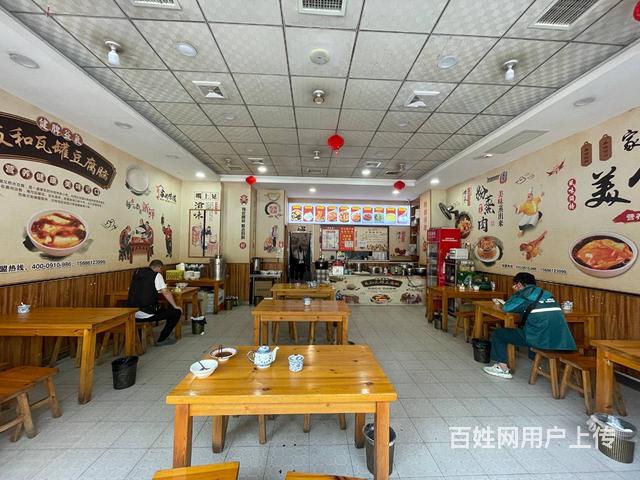 咸阳同城推广丨玉泉路临街96.9平餐饮店转让，格局方正可外摆的图片