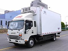 5米4江淮帅铃Q7排半冷藏车多少钱 水产品海鲜运输