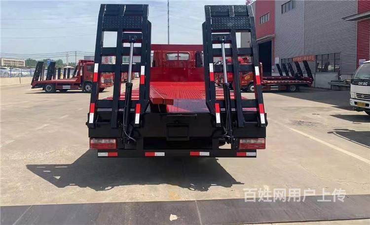 国六平板车 挖机专用平板拖车 福田平板运输车 包送