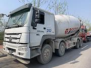 转让17年二手豪沃搅拌车  大20方 380马力