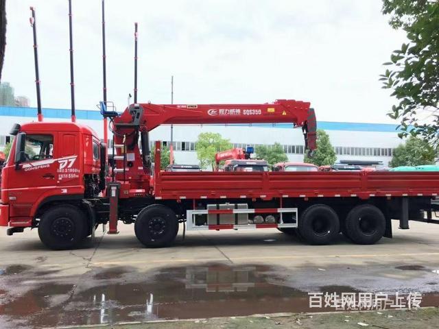 榆林国六前四后八随车吊 厂家火爆活动促销中的图片