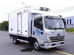 陕汽德龙4米2国六蓝牌冷藏车 生产基地 可分期零首