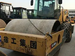 榆林附近二手压路机市场 22吨单钢轮振动二手压路机