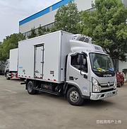 新款4.2米福田国六生鲜食品冷藏车 哪里买便宜