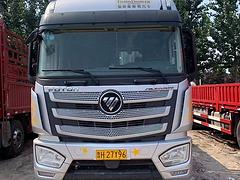 二手欧曼平板车 9.6米平板货车 前四后八 国五