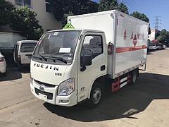 厢体3米3跃进柴油版危化厢式运输车气瓶车防爆车