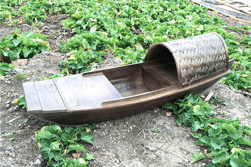 1米模型乌篷船