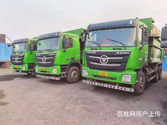 现有100余台欧曼，豪沃库存车积压车，有的上好牌照的图片