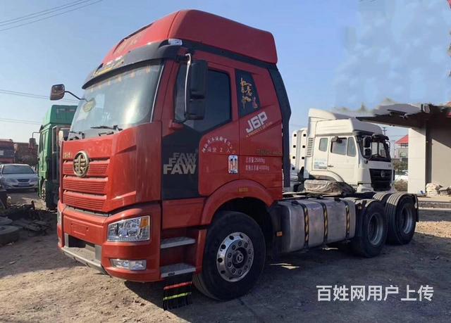 17年国五二手解放j6p牵引车 领航版460马力