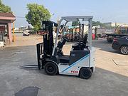 转让tcm1.5吨电动叉车 举高4米带侧移二手叉车