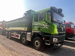 陕汽德龙库存积压新车国六重载8米环保渣土自卸车