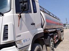 东风天龙前四后八油罐车 国4原版车况25方到35方
