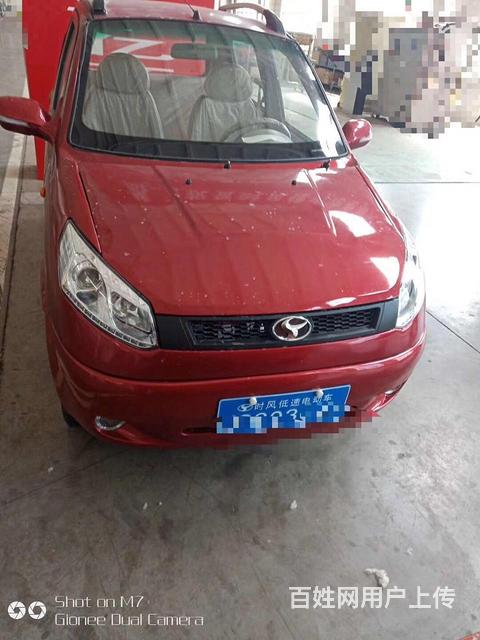时风二手电动轿车，全国物流送货的图片
