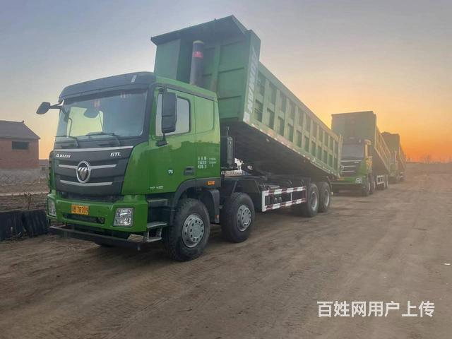 低价转让21年6月国六8米欧曼GTL自卸车价格便宜的图片