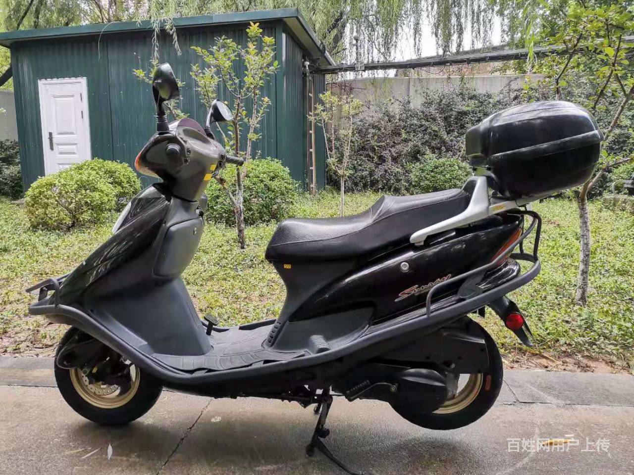 原装新大洲本田125踏板摩托车经典如新车