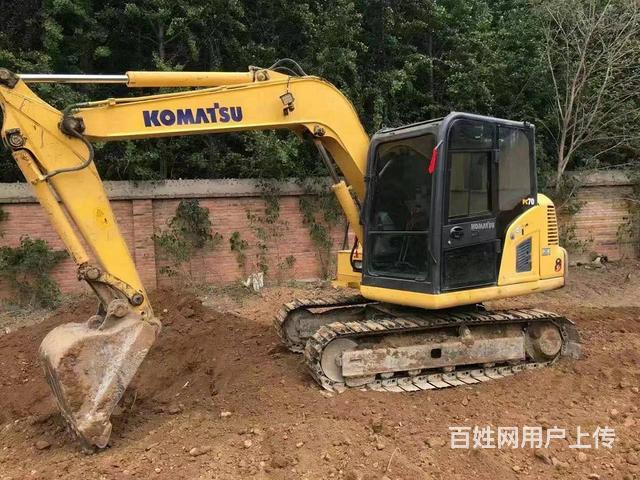 没活干低价转让精品工地机原版小松708二手挖掘机