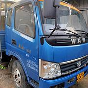 4.8米奥驰1800平板货车，带后翻自卸