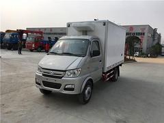国五排放长安3米后双轮冷藏车 现车大促销