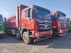 出售10台19年欧曼前四后八自卸车8.2米货箱