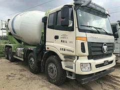 转让二手欧曼搅拌车 大20方 前四后八 375马力