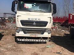 低价出售二手豪沃牵引车 国五540马力德国曼发动机