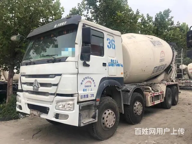 出售二手豪沃搅拌车国四大18方前四后八中通上装的图片