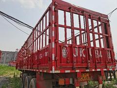 十三米对开仓栏半挂车 原车手续可提档过户