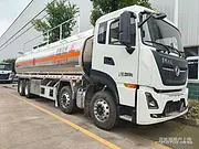 汕德卡前四后八油罐车加油车厂家售后有保障