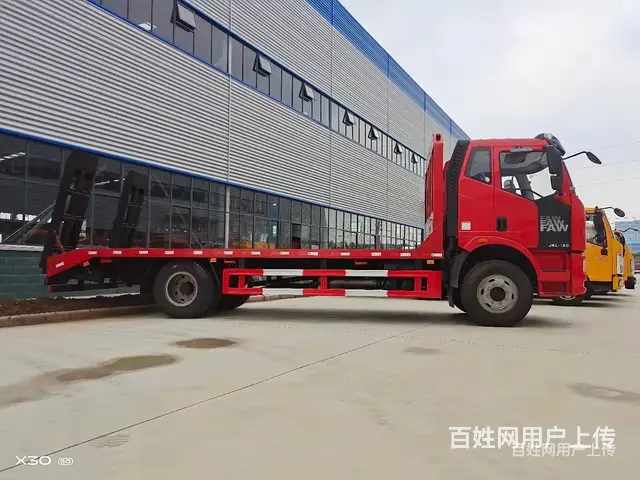 解放国六挖机拖车上户分期一条龙服务好的图片