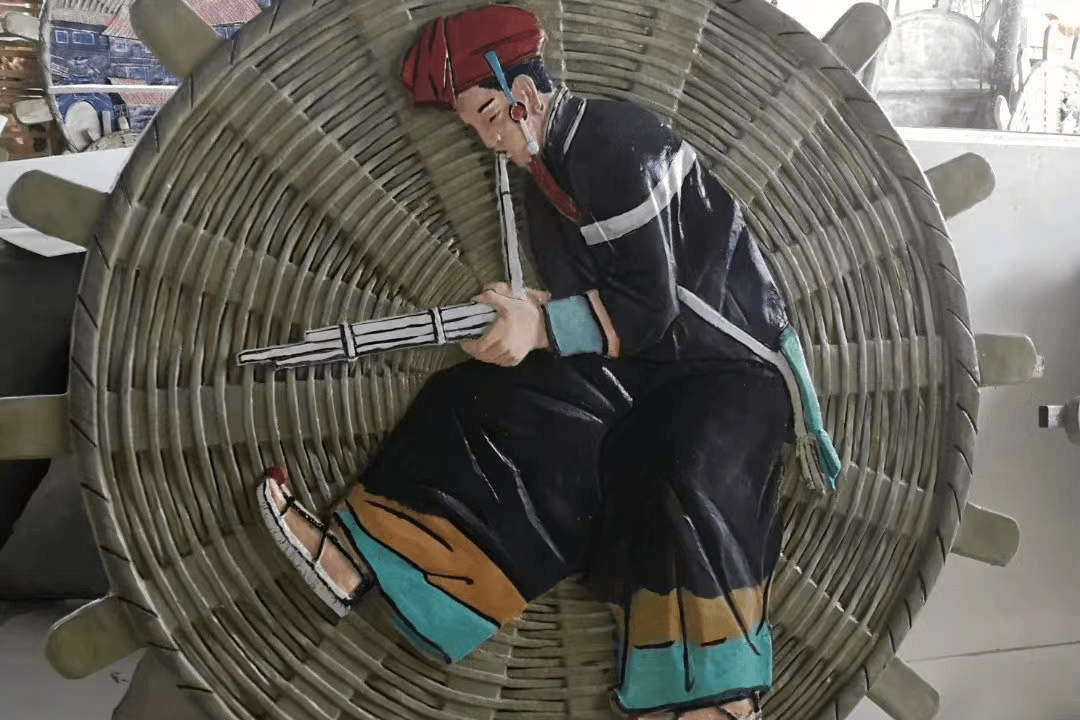 玻璃钢浮雕五