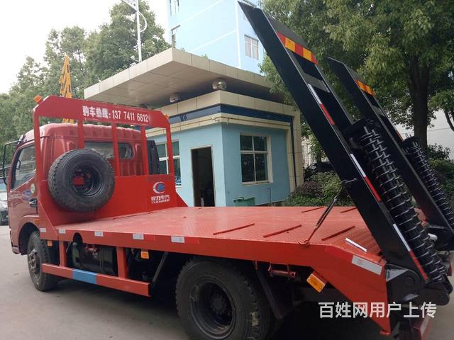 东风福瑞卡蓝牌国五平板运输车 特价现货供应的图片